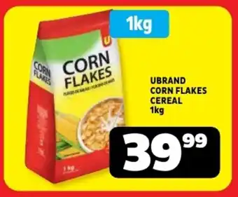 Usave Ubrand corn flakes cereal offer