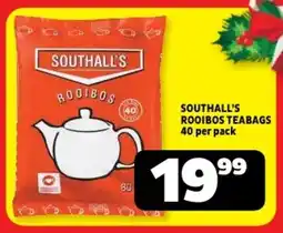 Usave Southall's rooibos teabags offer