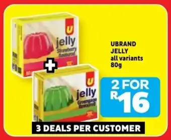 Usave Ubrand jelly offer