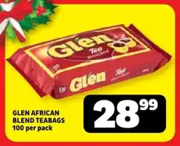 Usave Glen african blend teabags offer