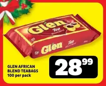 Usave Glen african blend teabags offer