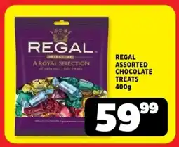 Usave Regal assorted chocolate treats offer