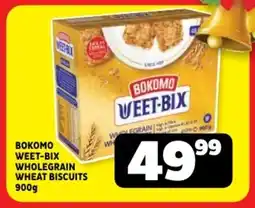Usave Bokomo weet-bix wholegrain wheat biscuits offer