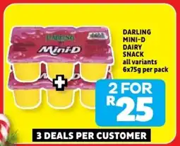 Usave Darling mini-d dairy snack offer