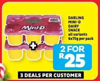 Usave Darling mini-d dairy snack offer
