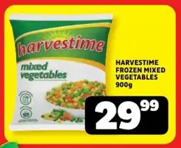 Usave Harvestime frozen mixed vegetables offer