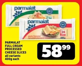 Usave Parmalat full cream processed cheese slices offer
