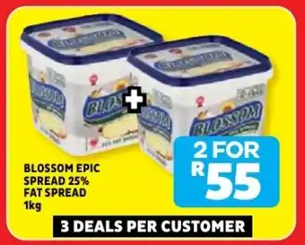 Usave Blossom epic spread 25% fat spread offer