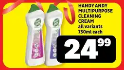 Usave Handy andy multipurpose cleaning cream offer