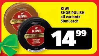 Usave Kiwi shoe polish offer