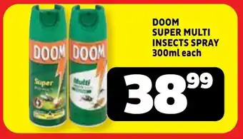 Usave Doom super multi insects spray offer