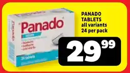 Usave Panado tablets offer