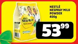 Usave Nestlé nespray milk powder offer