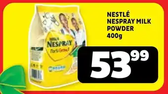 Usave Nestlé nespray milk powder offer