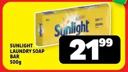 Usave Sunlight laundry soap bar offer