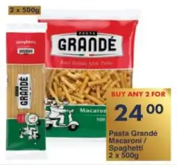President Hyper Pasta Grandé Macaroni/ Spaghetti offer
