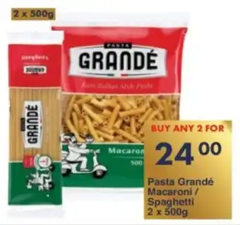President Hyper Pasta Grandé Macaroni/ Spaghetti offer