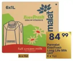 President Hyper Parmalat EverFresh Long Life Milk UHT offer