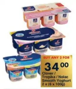President Hyper Clover/ Tropika/ Nolac Smooth Yoghurt offer