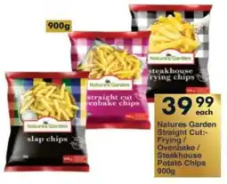 President Hyper Natures Garden Straight Cut Frying/ Ovenbake/ Steakhouse Potato Chips offer