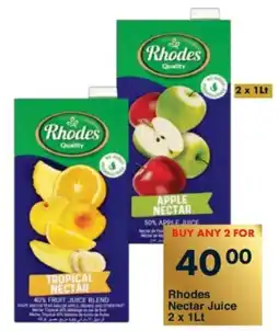President Hyper Rhodes Nectar Juice offer