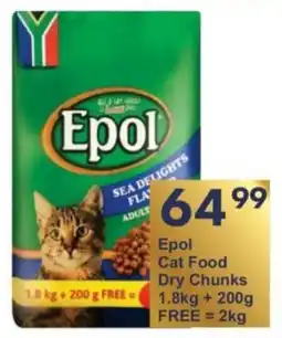 President Hyper Epol Cat Food Dry Chunks offer