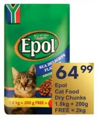 President Hyper Epol Cat Food Dry Chunks offer