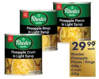 President Hyper Rhodes Pineapple Pieces/ Rings/ Crush offer