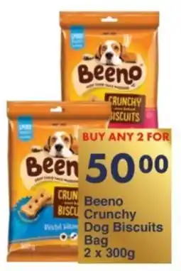 President Hyper Beeno Crunchy Dog Biscuits Bag offer