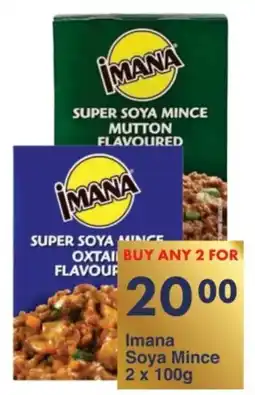 President Hyper Imana Soya Mince offer