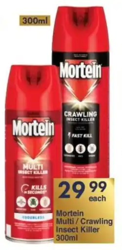 President Hyper Mortein Multi/ Crawling Insect Killer offer