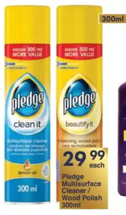 President Hyper Pledge Multisurface Cleaner/ Wood Polish offer