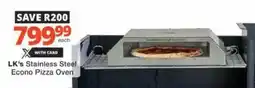 Checkers Hyper LK's Stainless Steel Econo Pizza Oven offer
