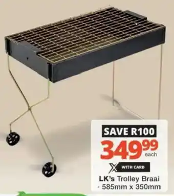 Checkers Hyper LK's Trolley Braai offer