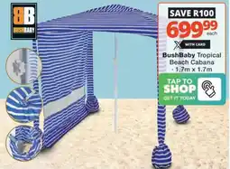 Checkers Hyper BushBaby Tropical Beach Cabana offer