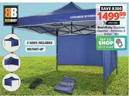 Checkers Hyper BushBaby Explorer Gazebo offer