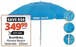 Checkers Hyper BushBaby Riviera Beach Umbrella offer