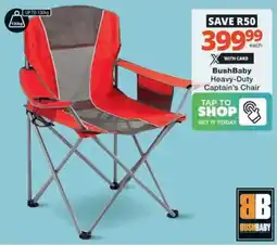 Checkers Hyper BushBaby Heavy-Duty Captain's Chair offer