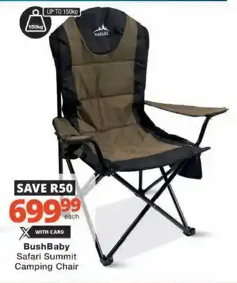 Checkers Hyper Bush Baby Safari Summit Camping Chair offer