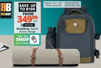 Checkers Hyper BushBaby Apollo Picnic Range offer