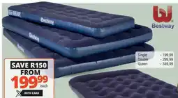Checkers Hyper Bestway Flocked Air Mattress offer