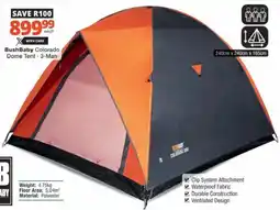 Checkers Hyper BushBaby Colorado Dome Tent offer