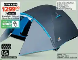 Checkers Hyper BushBaby Calypso Dome Tent offer