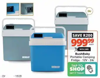 Checkers Hyper BushBaby Portable Camping Fridge offer