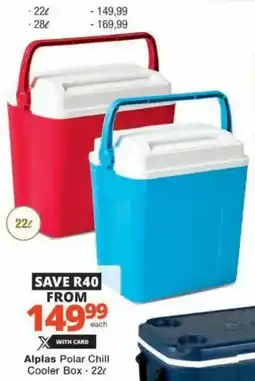 Checkers Hyper Alplas Polar Chill Cooler Box offer