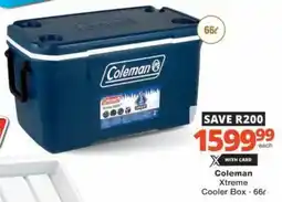 Checkers Hyper Coleman Xtreme Cooler Box offer