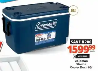 Checkers Hyper Coleman Xtreme Cooler Box offer