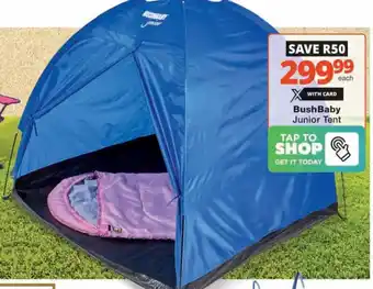 Checkers Hyper BushBaby Junior Tent offer