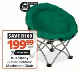 Checkers Hyper BushBaby Junior Kiddies' Mushroom Chair offer