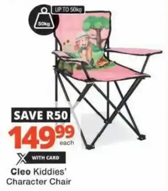 Checkers Hyper Cleo Kiddies' Character Chair offer